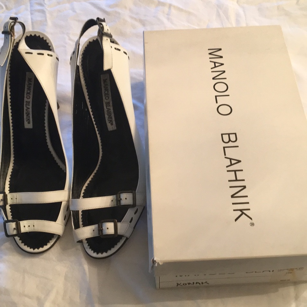 Manolo Blahnik Open Toe Sandals